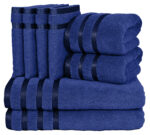 Navy Color Towel Set